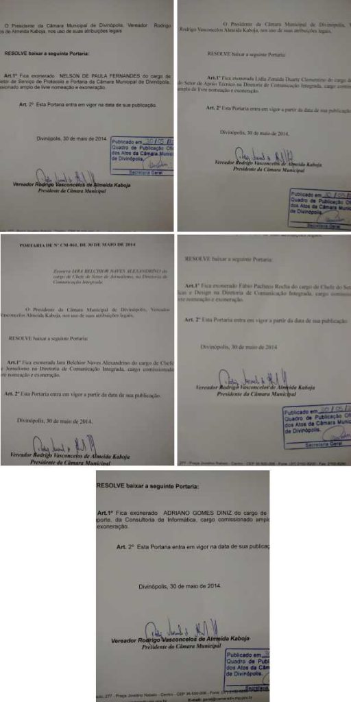exoneraes camara